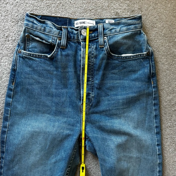 RE/DONE Originals Ultra High Rise Skinny with Stretch in Medium Dusty - Picture 7 of 13